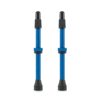 Craftworx 55mm Tubeless Valve Set Blue