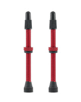 Craftworx 55mm Alloy Tubeless Valve Set Red