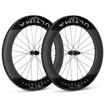 Craftworx Ultima SL 85mm Aero Carbon Disc Brake Wheels