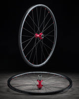 Craftworx Ultima SL3 Alloy Disc Brake Road Bike Wheels Red