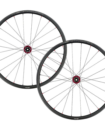 Craftworx Ultima SLD Alloy Road Disc Wheelset Red