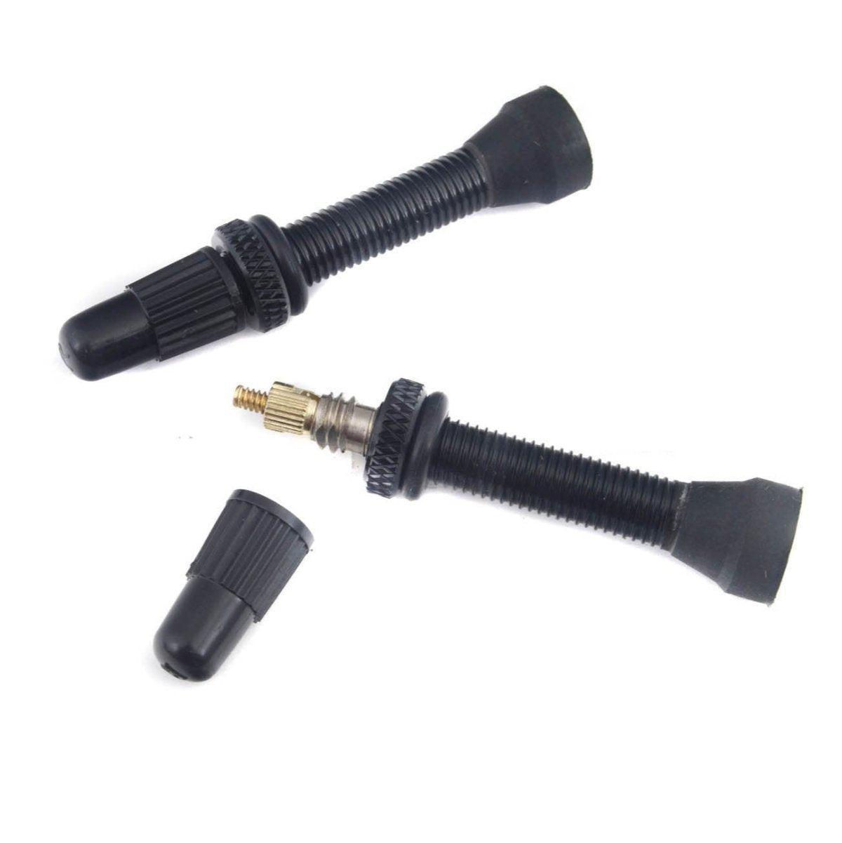 Craftworx alloy tubeless valves black